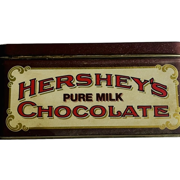 Vintage Hersey Chocolate Collectible Tin Box 1992 Edition 2 Great Gift Ideas - Picture 6 of 7